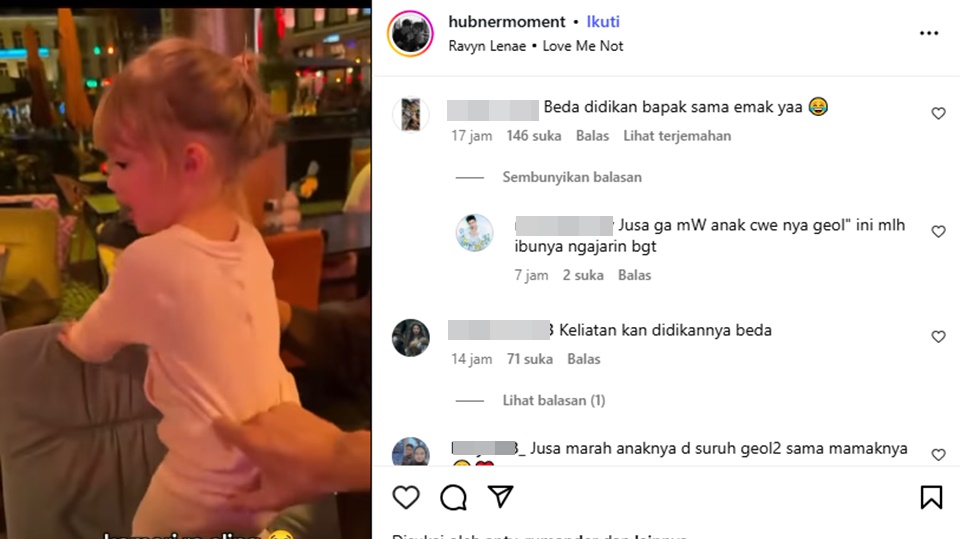 Justin Hubner Larang Kamari Geol-geol, Malah Disuruh Jennifer Coppen [Instagram]